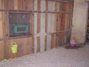 зимнее помещение для содержания журавлей