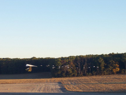 полет с журавлями