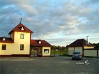 вход и парковка парка птиц "Воробьи"